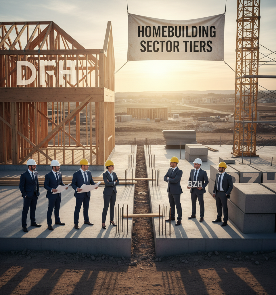 Dream Finders Homes' Hostile Bid for Beazer Sharpens Homebuilding Sector Tiers — AI-generated illustration