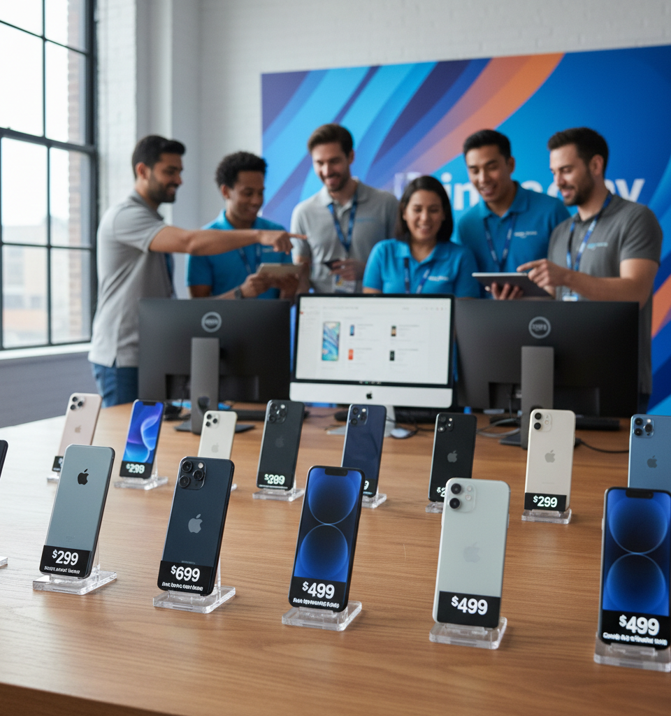 Early Prime Day Deals: Significant Savings on Top Smartphones Now Available — AI-generated illustration