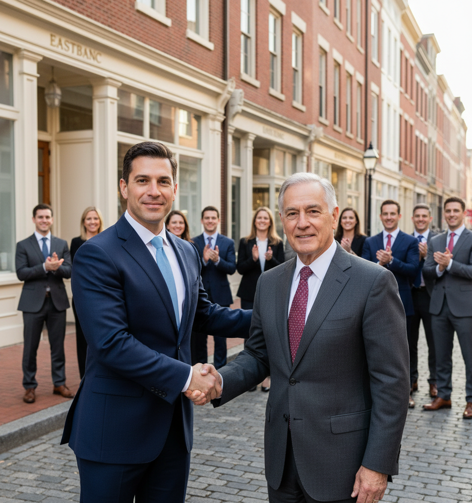 EastBanc Embraces Generational Opportunity with New CEO at Helm — AI-generated illustration