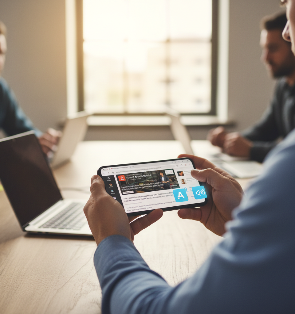 Edge Browser's AI-Powered Evolution: New Features Reshape Mobile Browsing Experience — AI-generated illustration