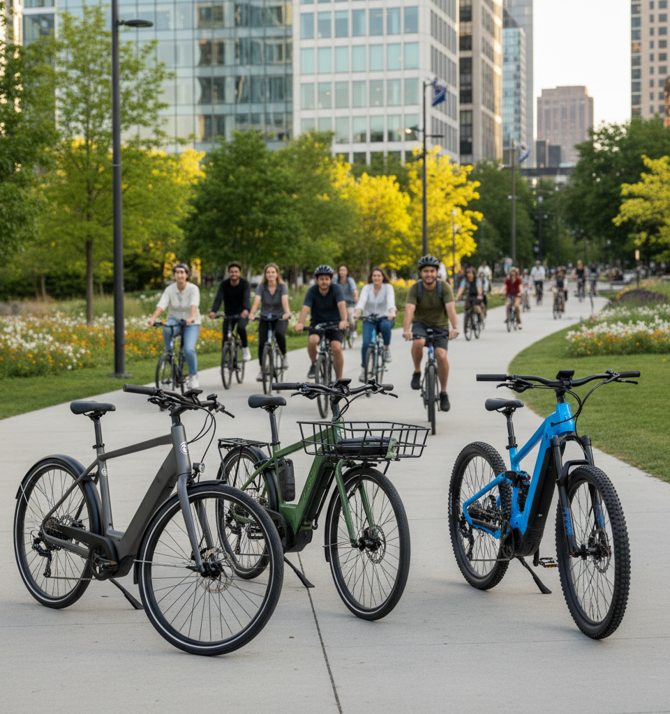 Electric Bicycle Market Surges: 2026 Models Redefine Urban Commuting, Cargo, and Off-Road Adventures — AI-generated illustration