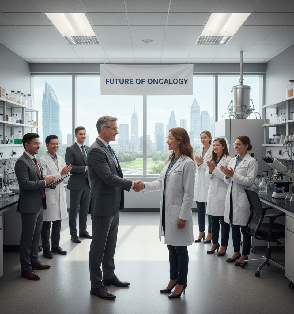Eli Lilly Poised to Acquire Kelonia Therapeutics in Strategic Oncology Push — AI-generated illustration