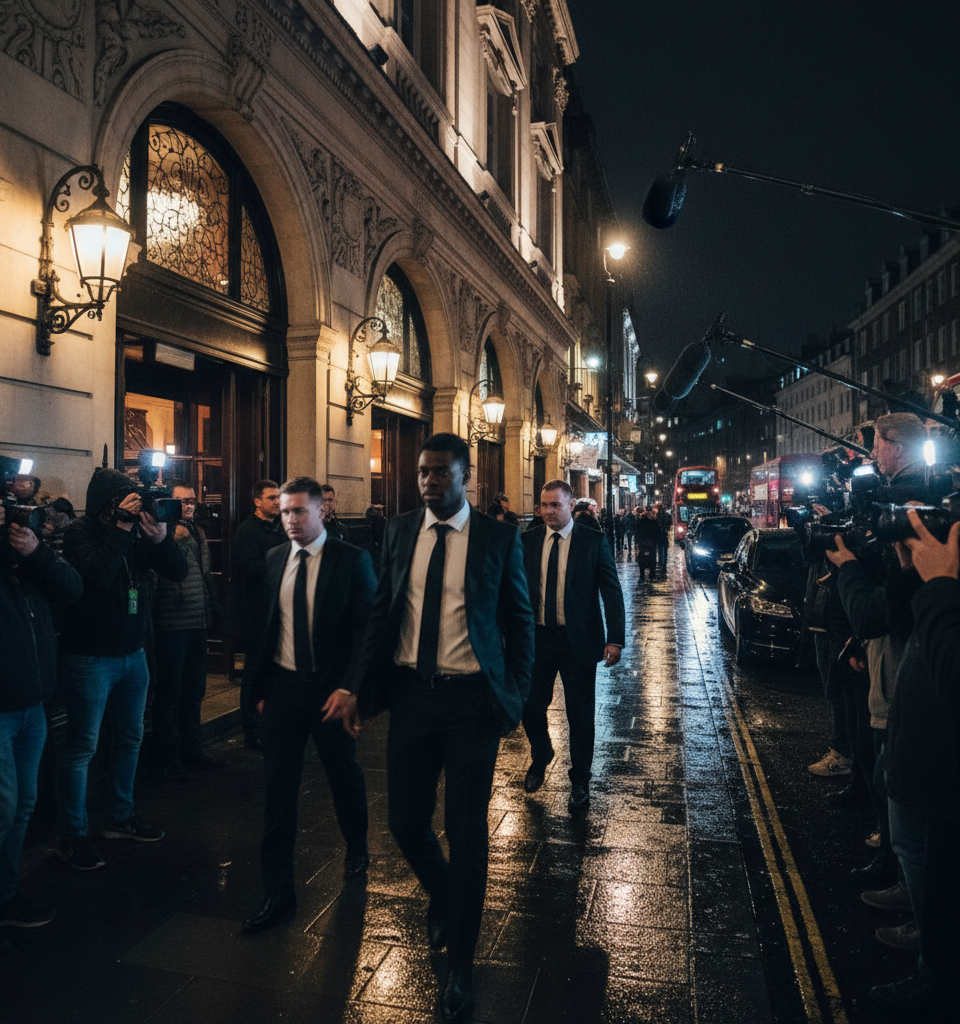England International Ivan Toney Charged with Assault Following Soho Nightclub Incident — AI-generated illustration