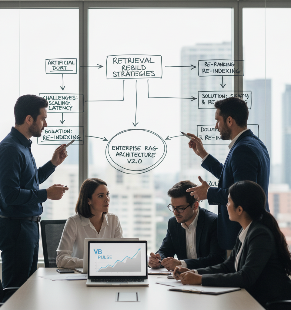 Enterprise RAG Programs Pivot to 'Retrieval Rebuild' Amid Scaling Challenges, VB Pulse Reveals — AI-generated illustration