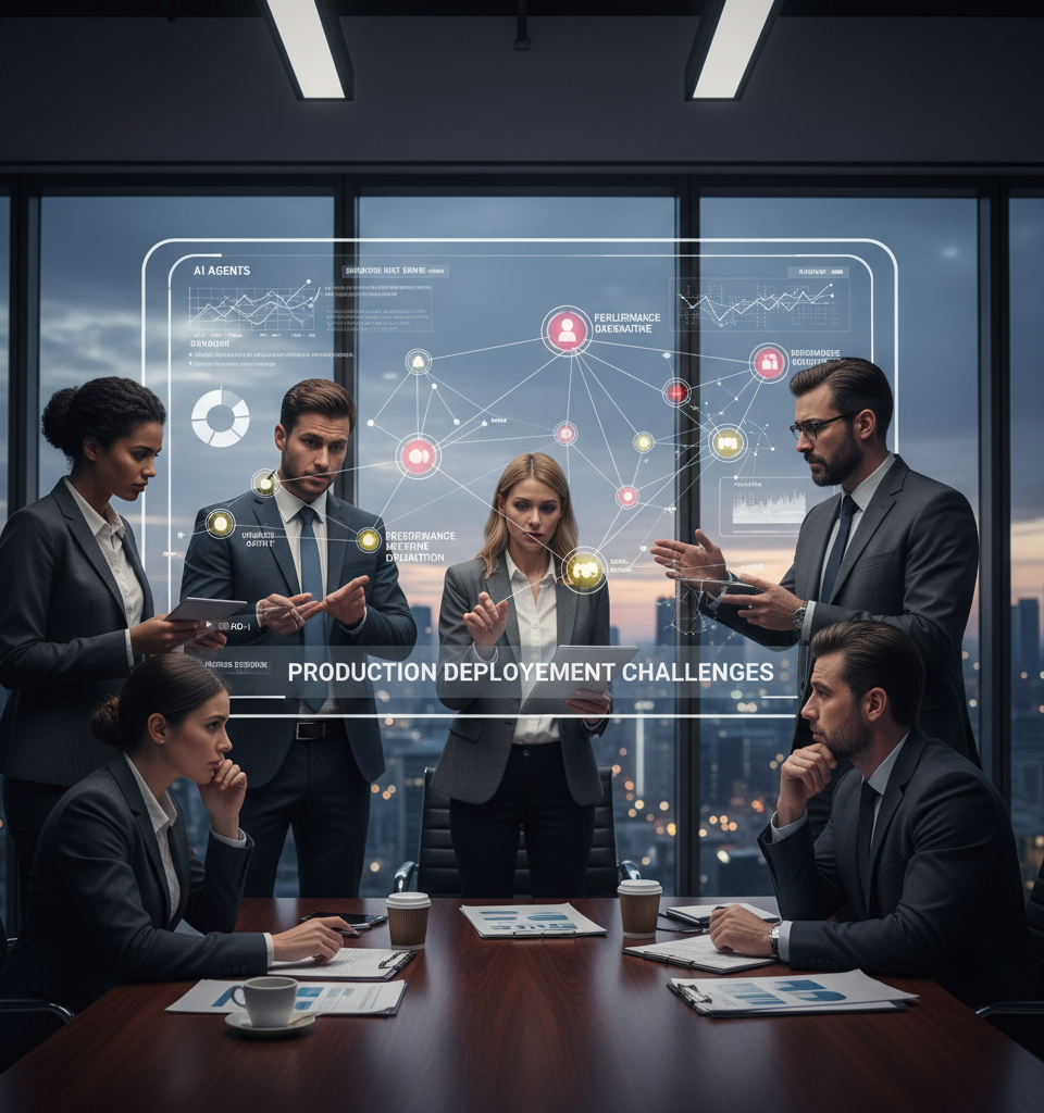 Enterprises Grapple with AI Agent Reliability as Production Deployments Highlight New Challenges — AI-generated illustration