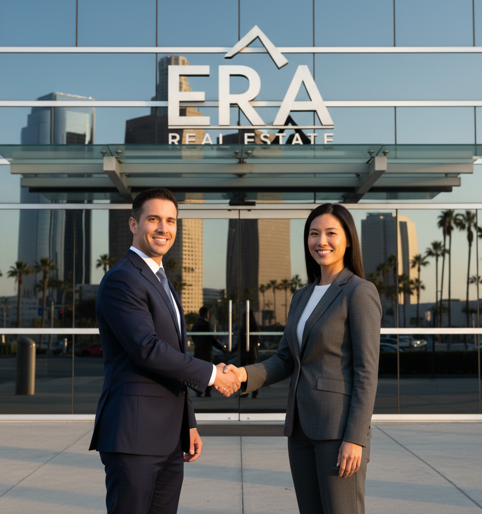 ERA Real Estate Affiliates Merge to Form California's New Billion-Dollar Brokerage Powerhouse — AI-generated illustration