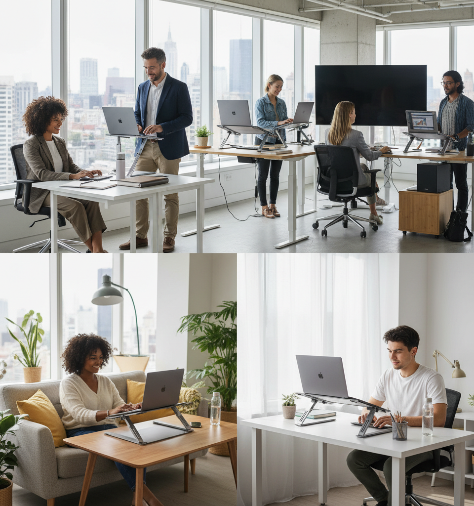 Ergonomic Revolution: Top Laptop Stands Reshaping Workspaces for 2026 — AI-generated illustration