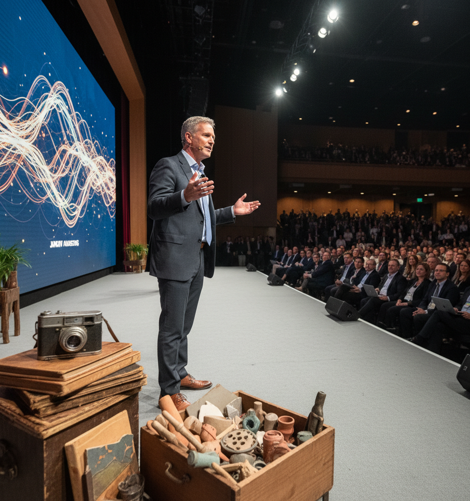 Escaping the 'Perfection Trap': How Authentic Storytelling Fuels Business Growth — AI-generated illustration