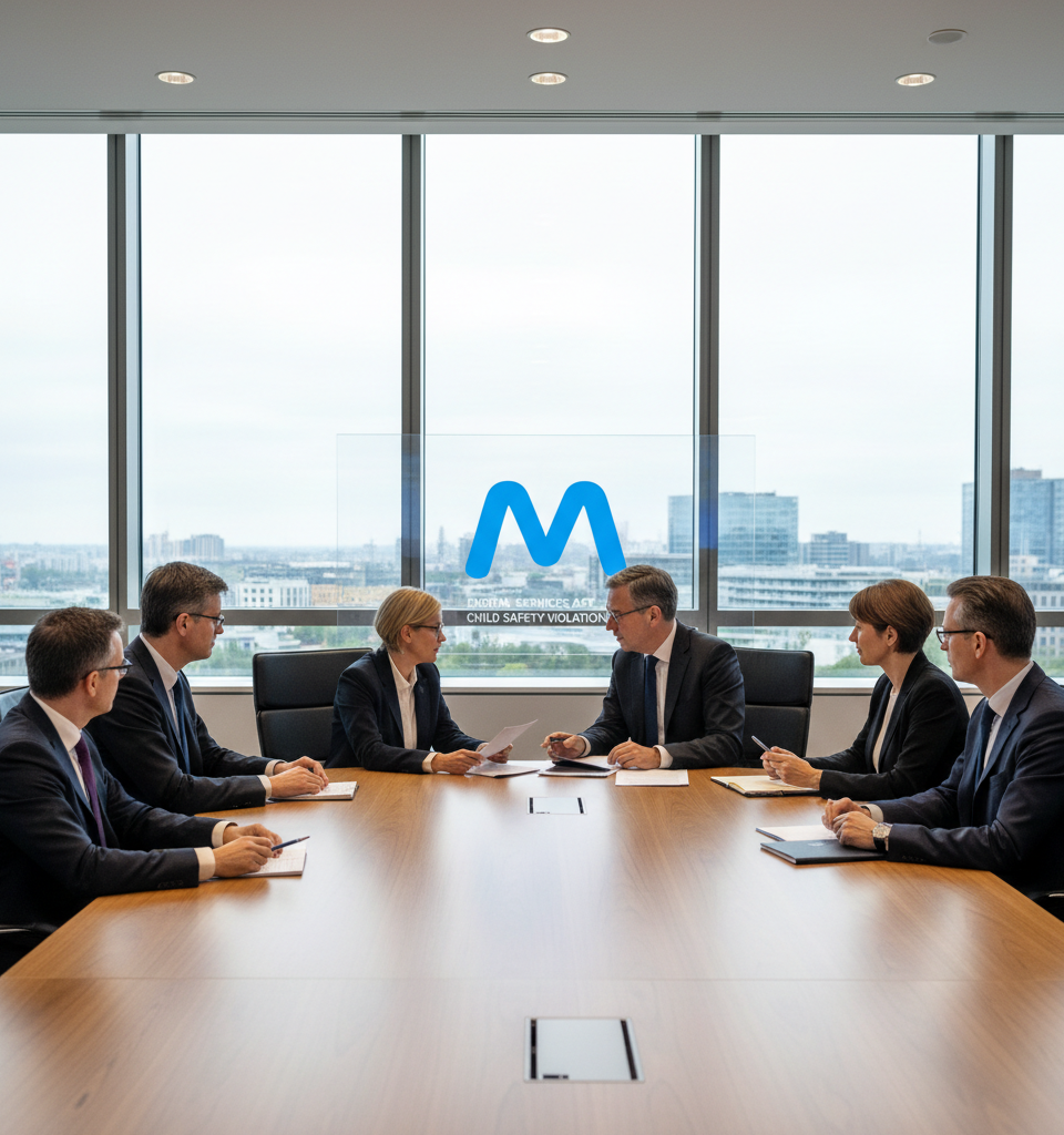 EU Launches Formal Proceedings Against Meta Over Child Safety Violations on Instagram and Facebook — AI-generated illustration