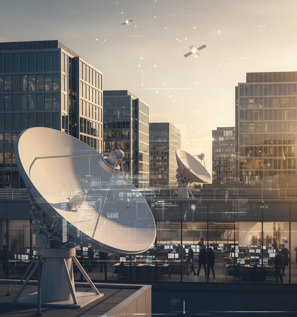 European Telecom Giants Eye Satellite Consortium to Challenge Starlink — AI-generated illustration