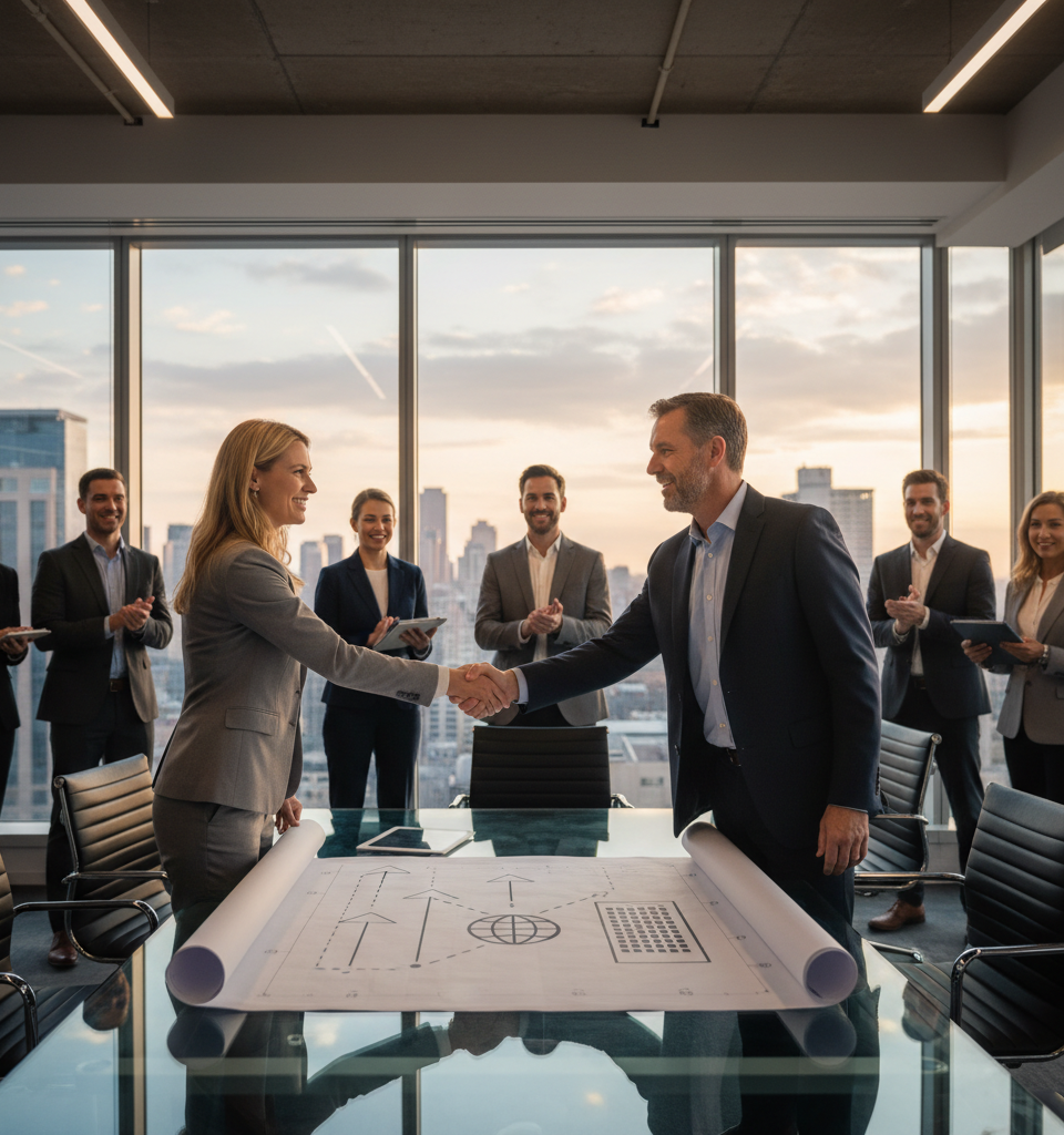 eXp Global Poised for Growth: NextHome Acquisition Boosts Agent Attraction Amid Market Consolidation — AI-generated illustration
