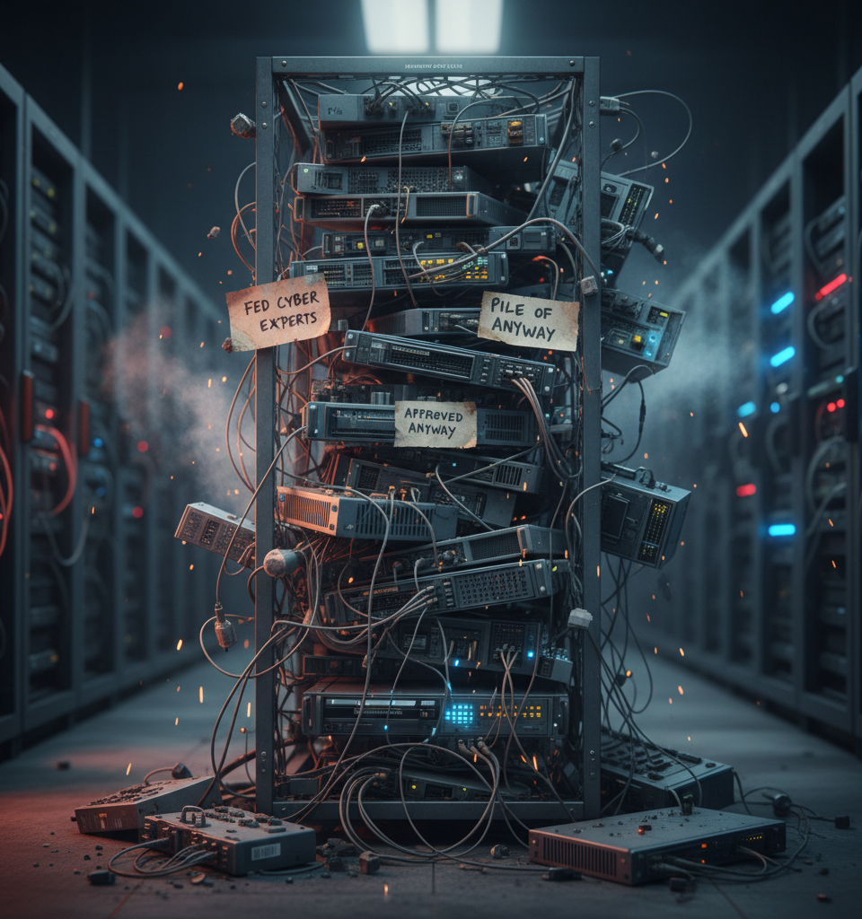 Federal cyber experts called Microsoft's cloud a "pile of shit," approved it anyway — AI-generated illustration