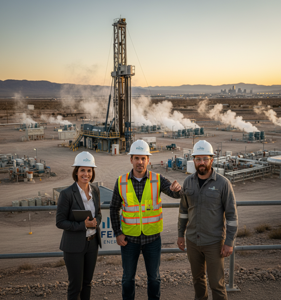 Fervo Energy Targets $1.3B IPO, Valuing Enhanced Geothermal at Up to $6.5B — AI-generated illustration