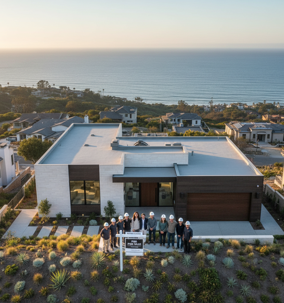First Fully Rebuilt Palisades Home Hits Market, Signaling Resurgent Post-Fire Demand — AI-generated illustration