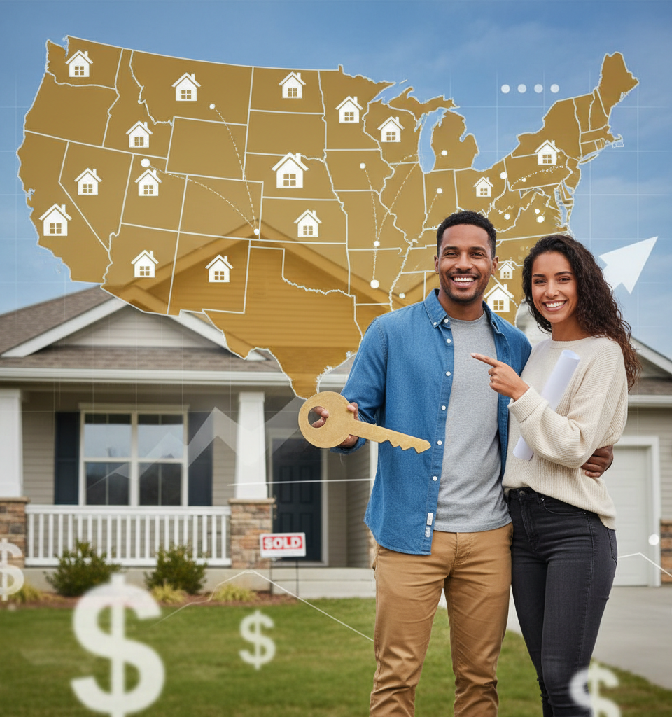 First-Time Homebuyer Programs Expand Across 30 States — AI-generated illustration