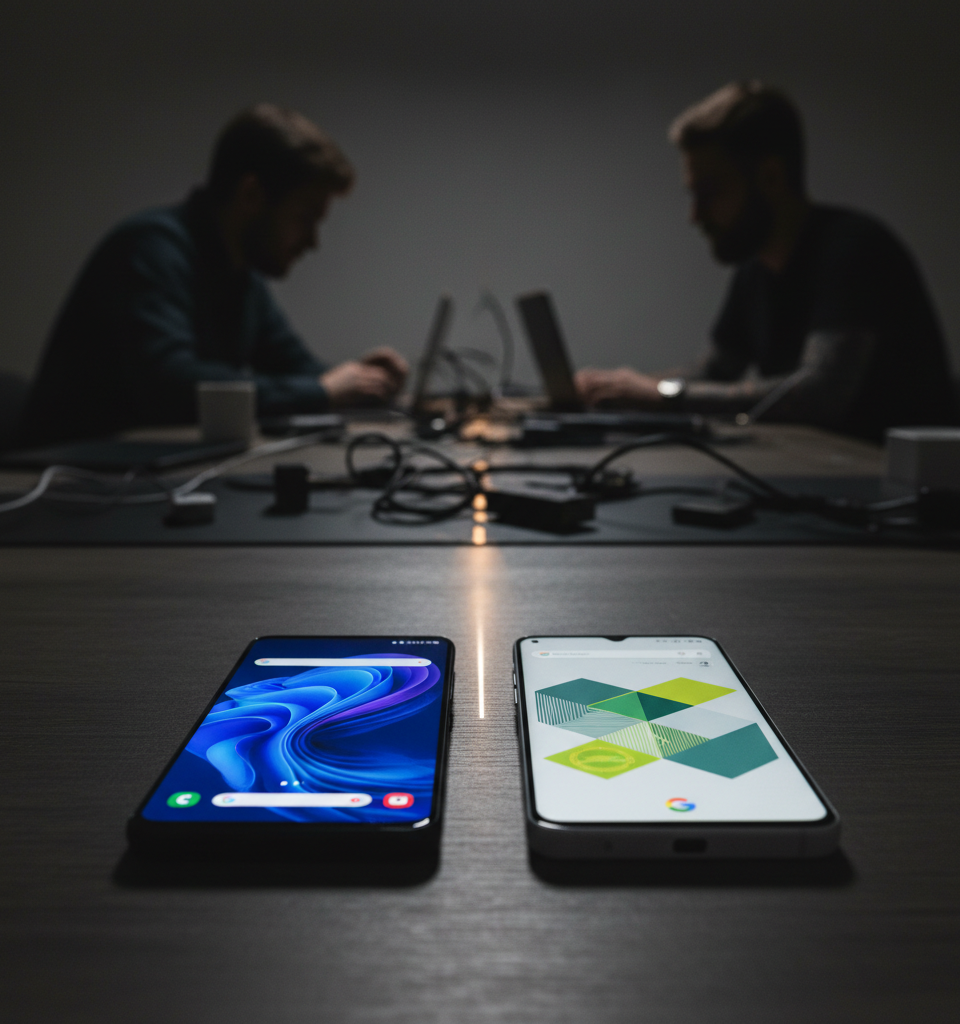Flagship Battle: Samsung S26 vs. Pixel 10 - A Deep Dive into the Android Divide — AI-generated illustration