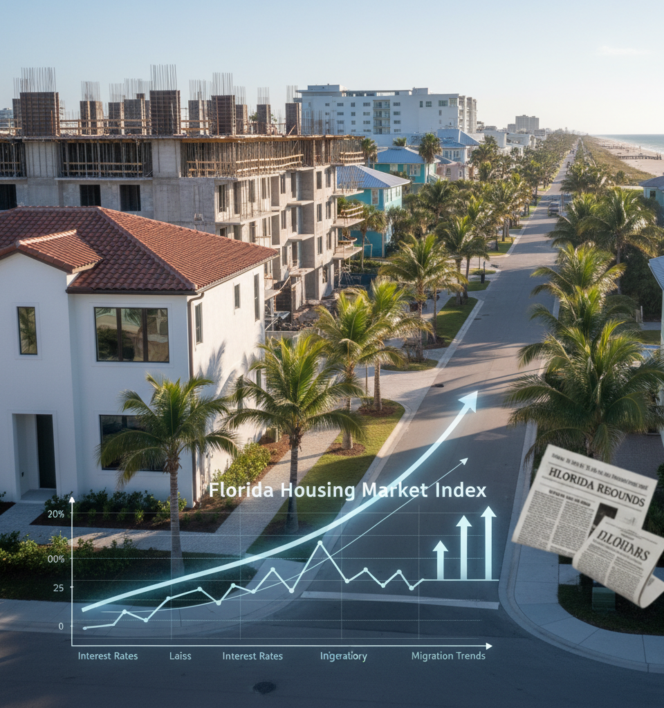Florida's 'High-Beta' Housing Market: A Potential Rebound Despite Headwinds — AI-generated illustration