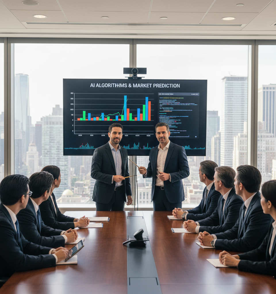 Former Wall Street Bankers Command $25,000 Daily Rates for AI Training — AI-generated illustration