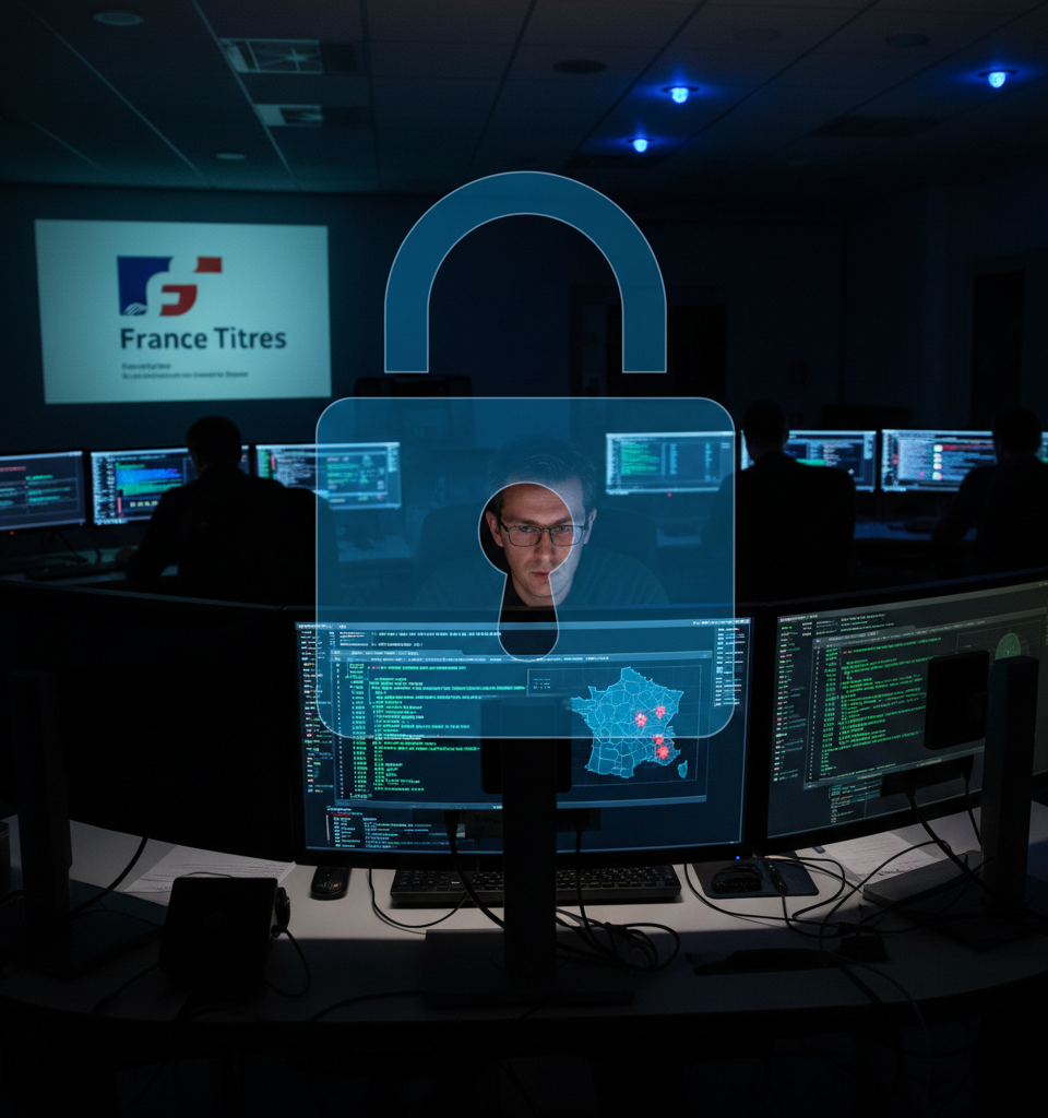 French ID Agency Rocked by Major Data Breach: Millions of Citizen Records at Risk — AI-generated illustration