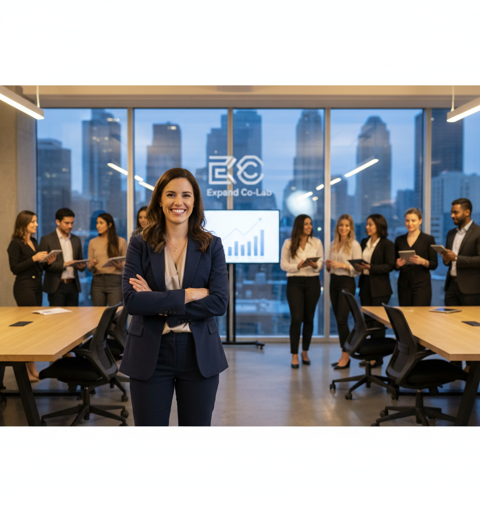 From $500 Deal to Multi-Million Dollar Agency: Corporate Natalie Disrupts Influencer Marketing with Expand Co-Lab — AI-generated illustration