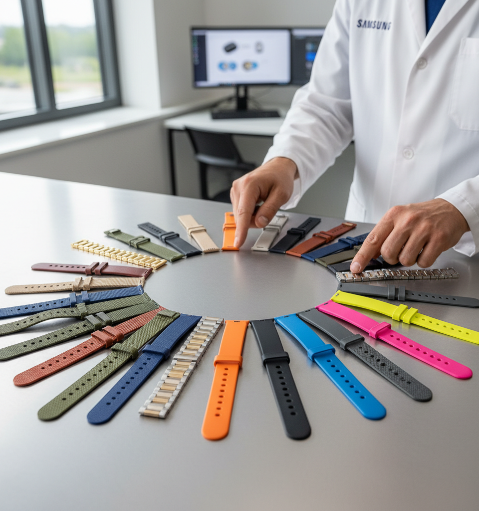 Galaxy Watch 9 and Watch Ultra 2: samsung's new band lineup could offer unprecedented choice — AI-generated illustration