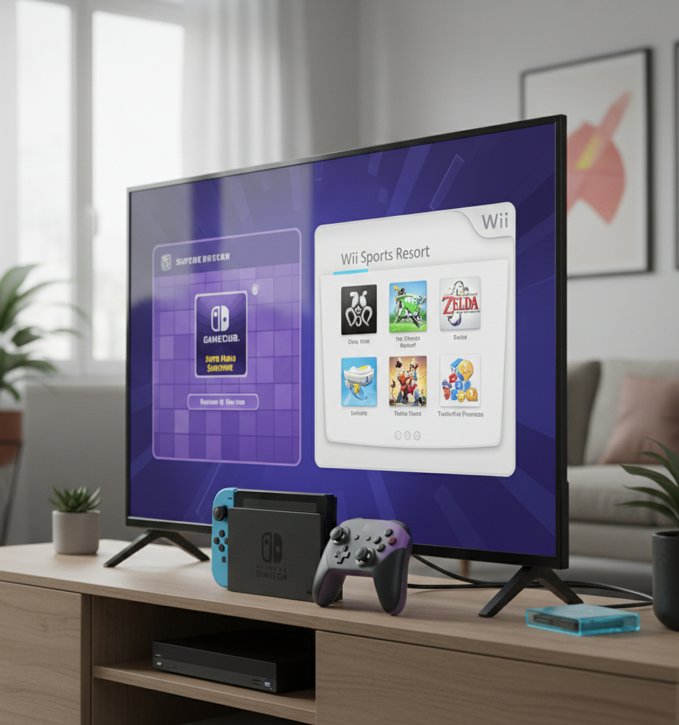 GameCube and Wii emulation on Switch is no longer a huge headache — AI-generated illustration