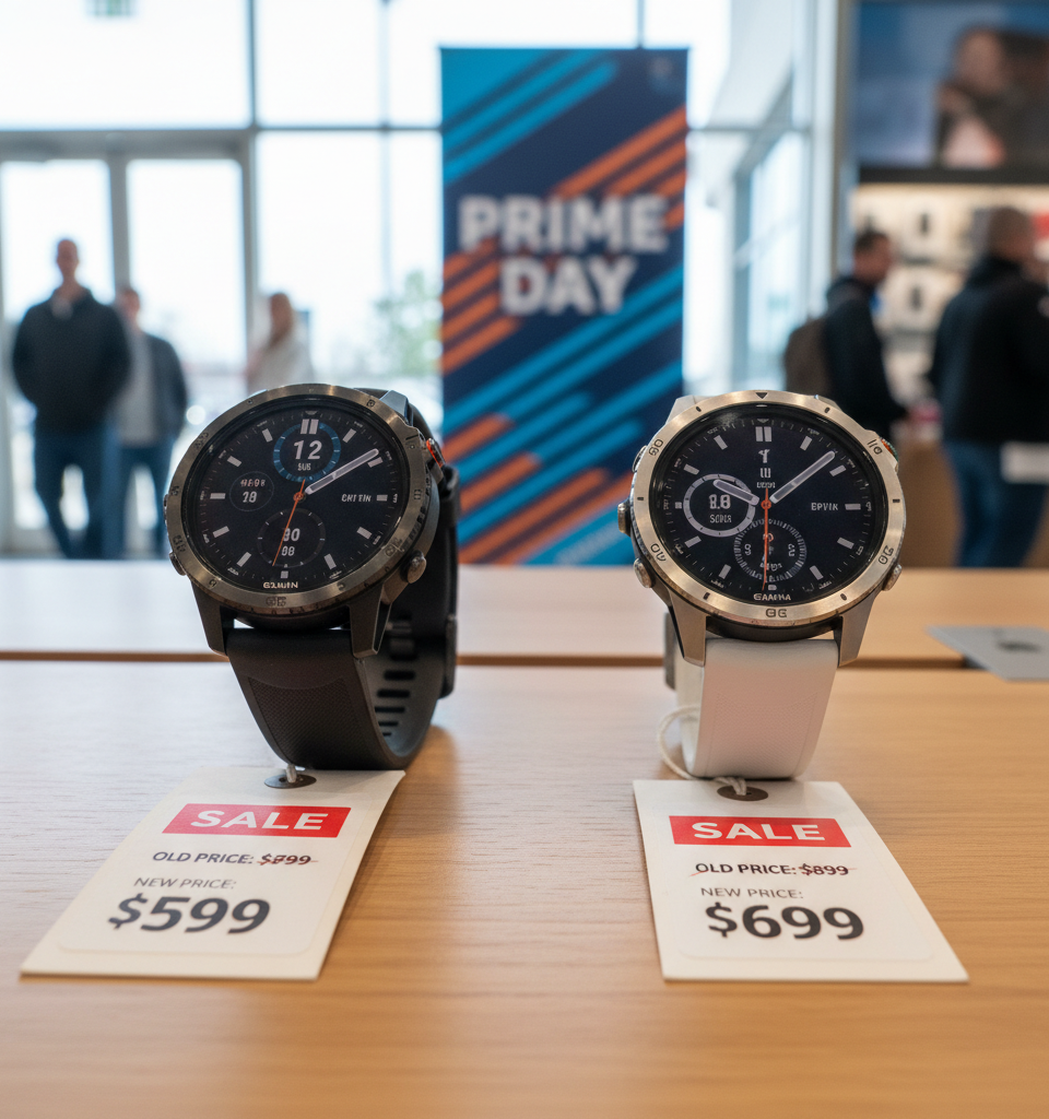 Garmin Fenix 7 Pro and Epix Pro See Significant Price Reductions Ahead of Prime Day — AI-generated illustration