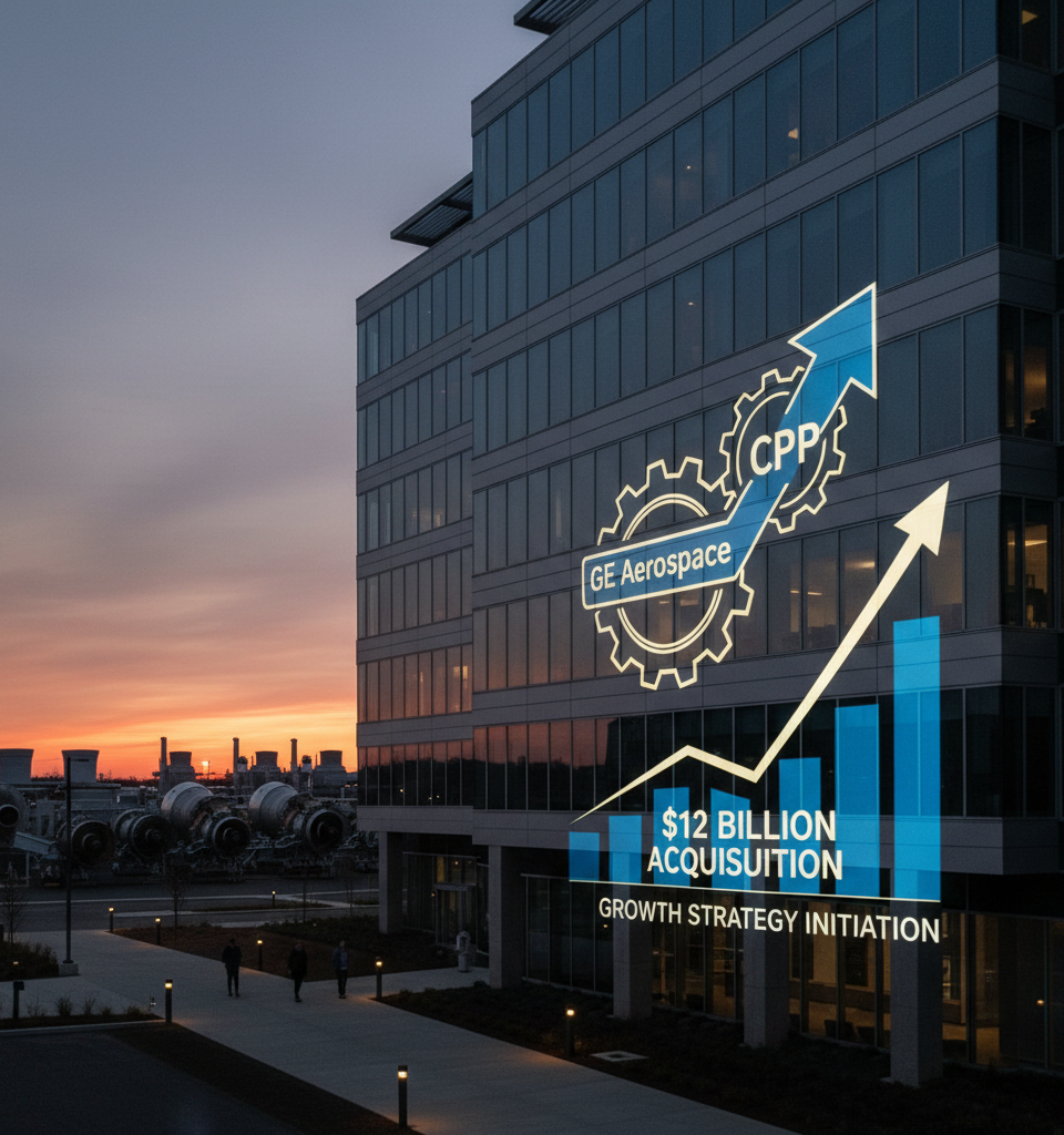 GE Aerospace's $12 Billion CPP Acquisition to Test Growth Strategy — AI-generated illustration