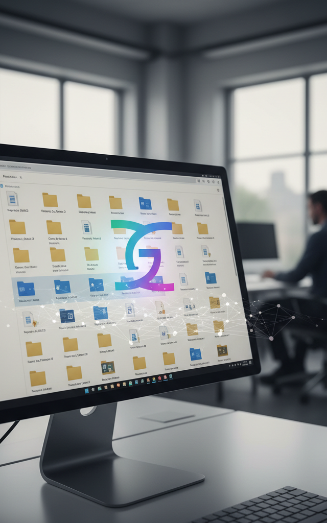 Gemini AI to Streamline Google Drive Organization for Users — AI-generated illustration