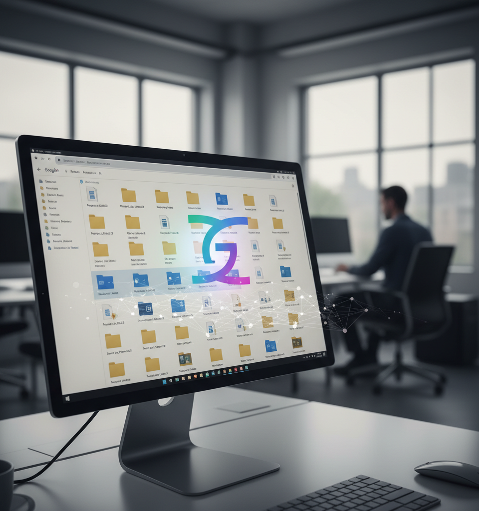 Gemini AI to Streamline Google Drive Organization for Users — AI-generated illustration