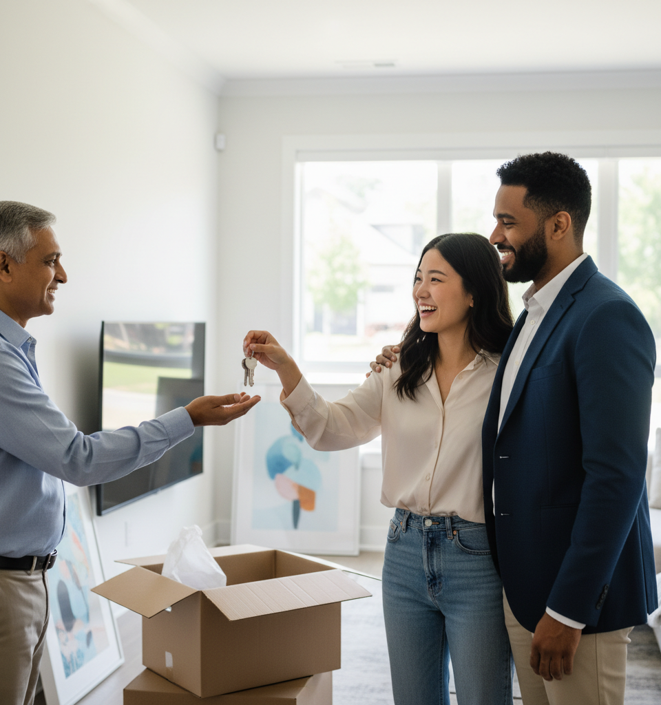 Generational Wealth Transfer Fuels Housing Market: The 'Bank of Mom and Dad' Emerges as Key Player — AI-generated illustration