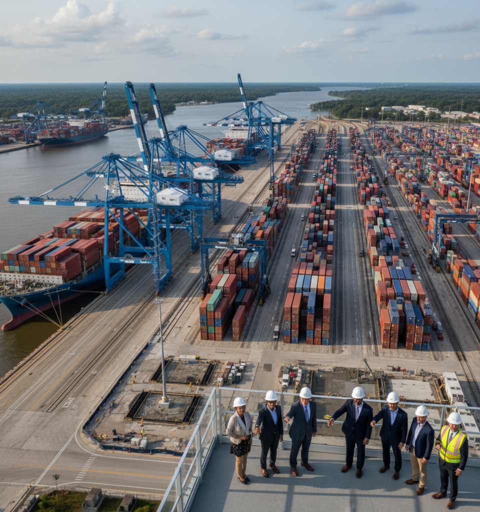 Georgia Ports' $5 Billion Investment: A New Blueprint for Global Supply Chain Resilience — AI-generated illustration