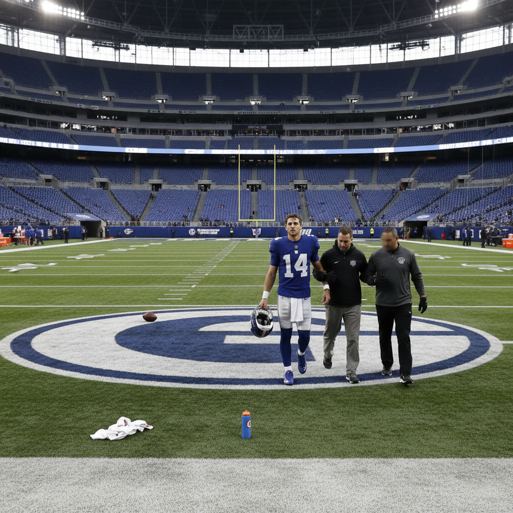 Giants QB Jaxson Dart Expected for Season-Ending Knee Surgery