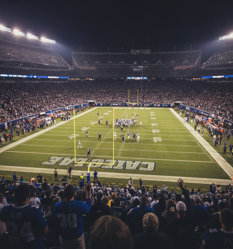 Giants vs. Cowboys: Sunday Night Football Bets & Predictions — AI-generated illustration