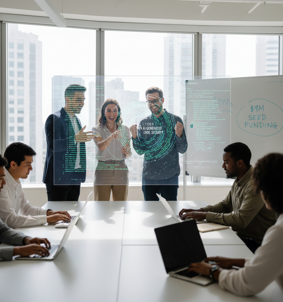 Gitar Secures $9M Seed Funding to Revolutionize AI-Generated Code Security with Agent-Based Platform — AI-generated illustration