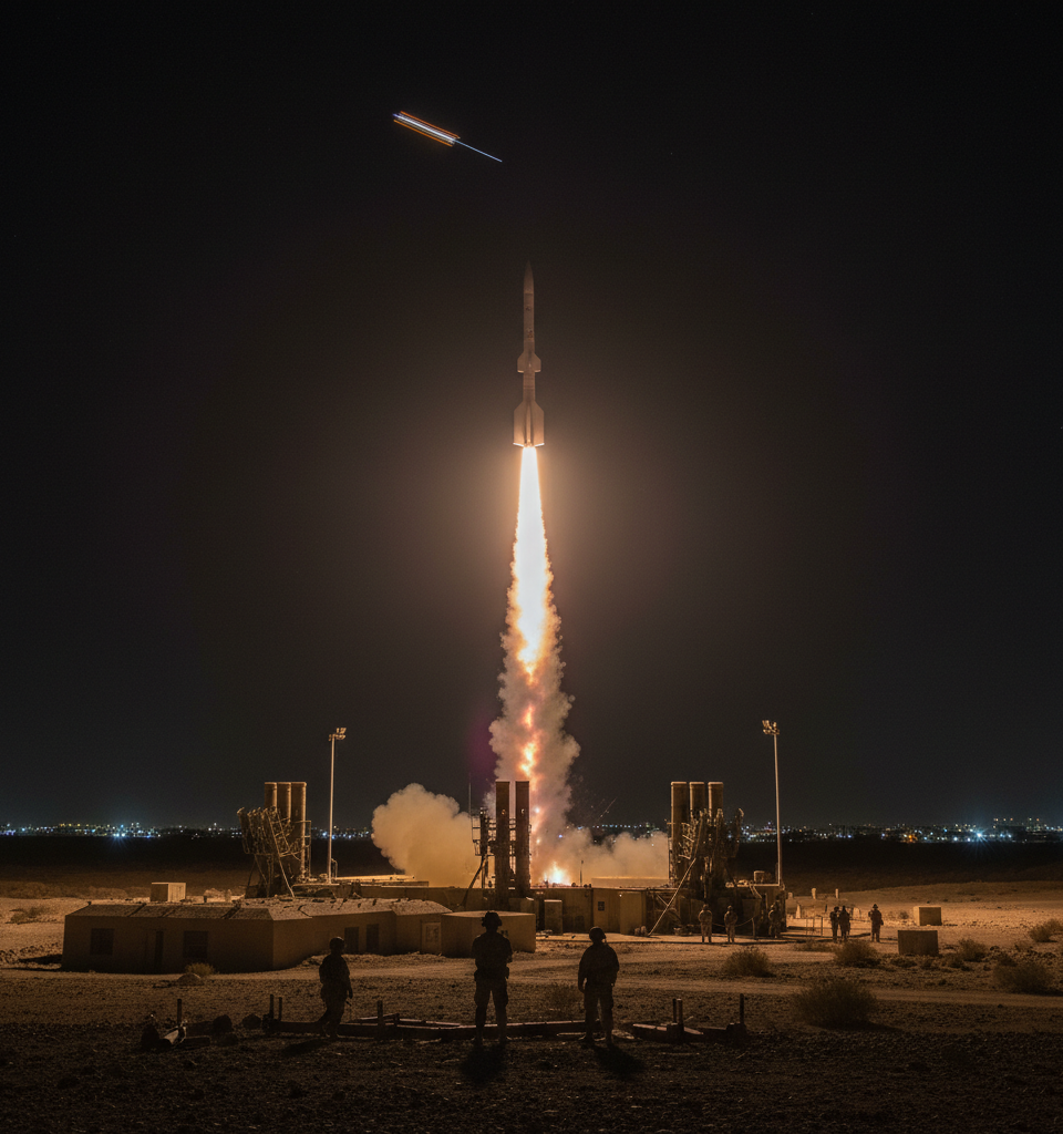 Global Interceptor Missile Shortage Threatens Air Defense Capabilities Amid Escalating Conflicts — AI-generated illustration