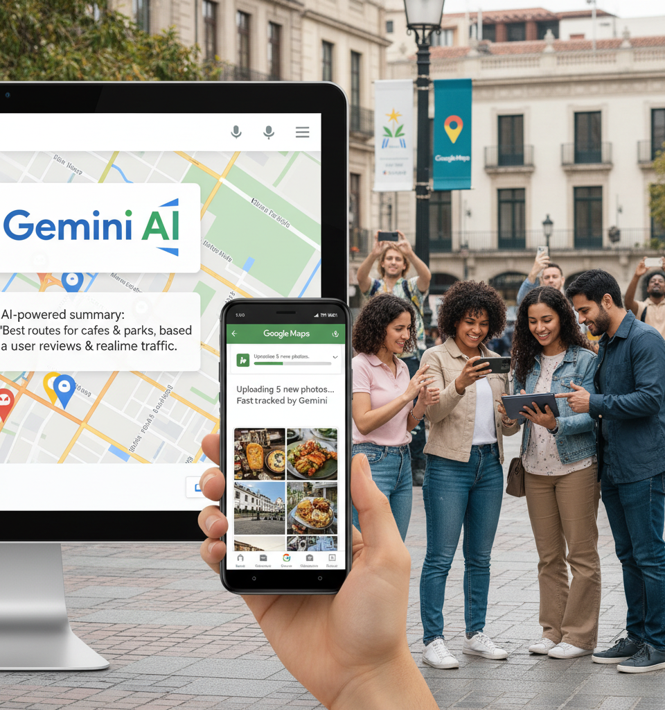 Google Maps Integrates Gemini AI, Boosts Contributor Tools Amidst Crowdsourcing Push — AI-generated illustration