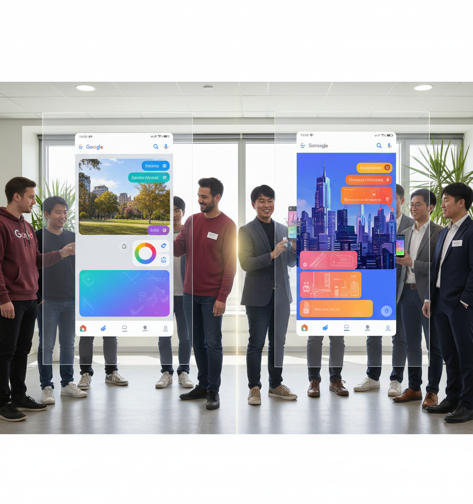 Google Messages Poised for Major Customization Upgrade, Mirroring Samsung's Success — AI-generated illustration