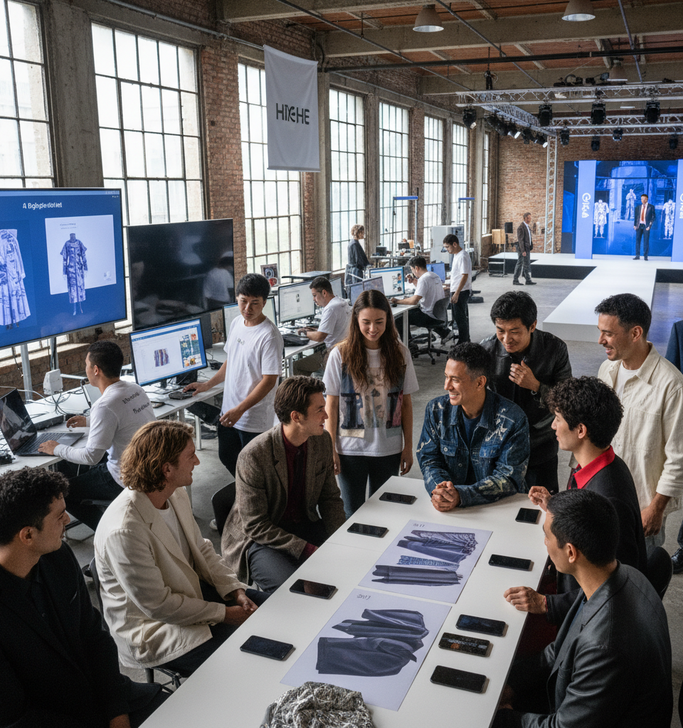 Google Pixel & Highsnobiety Forge Fashion-Tech Talent Pipeline with AI Incubator — AI-generated illustration