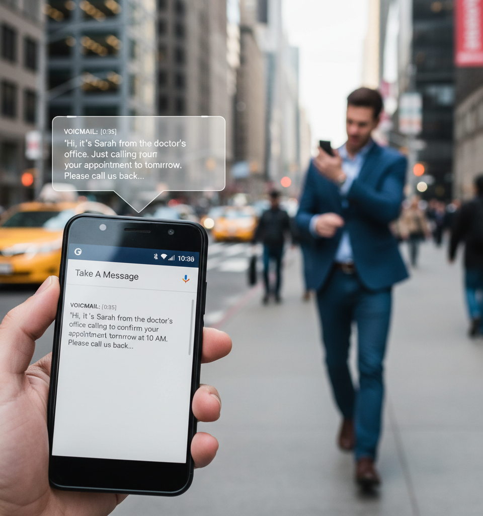 Google Pixel's Hidden 'Take A Message' Voicemail: Unlocking Enhanced Call Management — AI-generated illustration