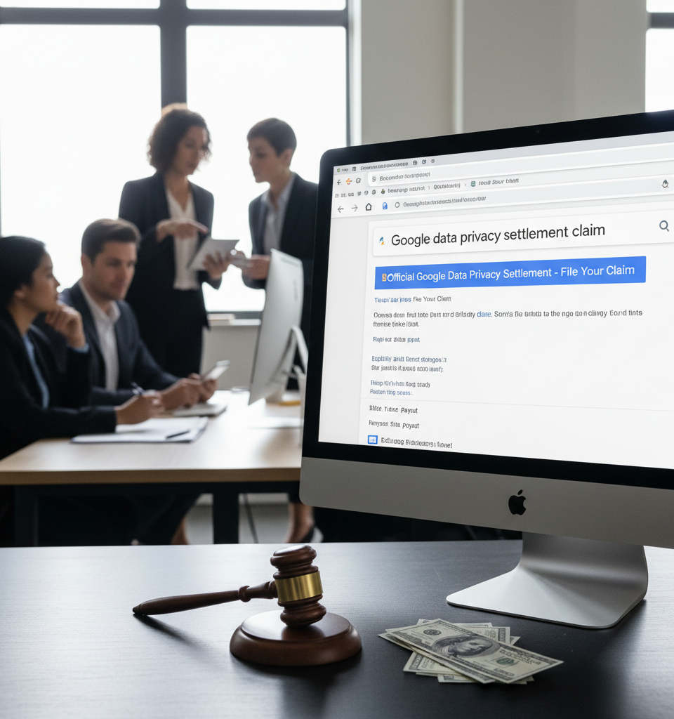 Google's $135 Million Data Privacy Settlement Site Live: Are You Eligible for a Payout? — AI-generated illustration