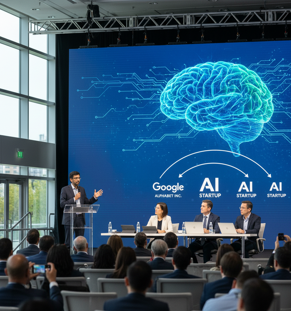 Google's AI Imperative: Pichai Signals Strategic Shift Towards Startup Investments Amidst AI Revolution — AI-generated illustration