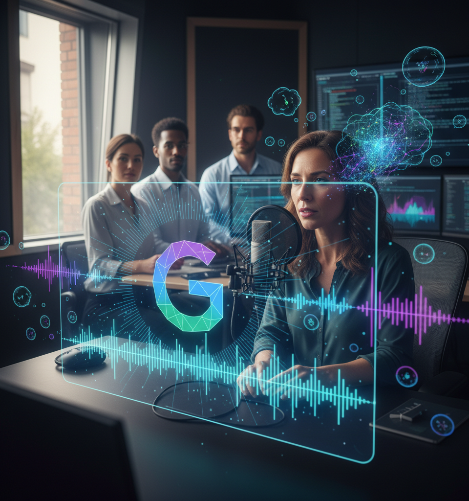 Google's Gemini: The Future of Voice Dictation and AI-Driven Thought? — AI-generated illustration