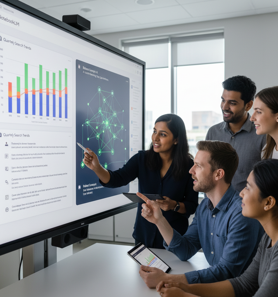 Google's NotebookLM Poised for Visual Revolution: Interactive Charts & Diagrams Expected — AI-generated illustration