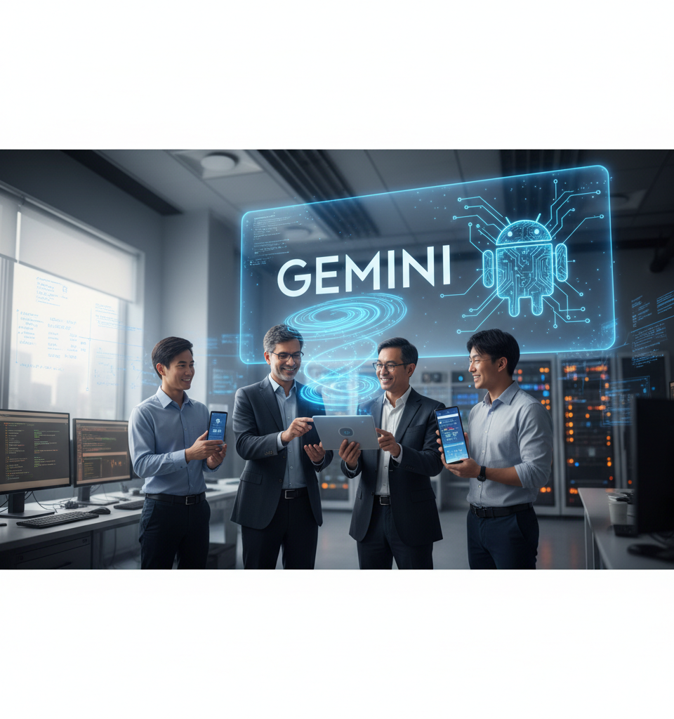 Google Supercharges Android with Gemini Agentic AI: A New Era for Mobile Computing — AI-generated illustration