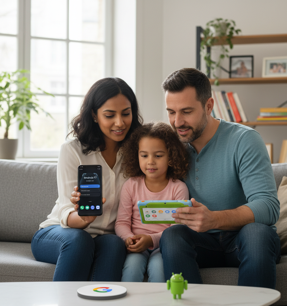 Google to Expand Advanced Parental Controls Across Android Ecosystem with Android 17 Rollout — AI-generated illustration