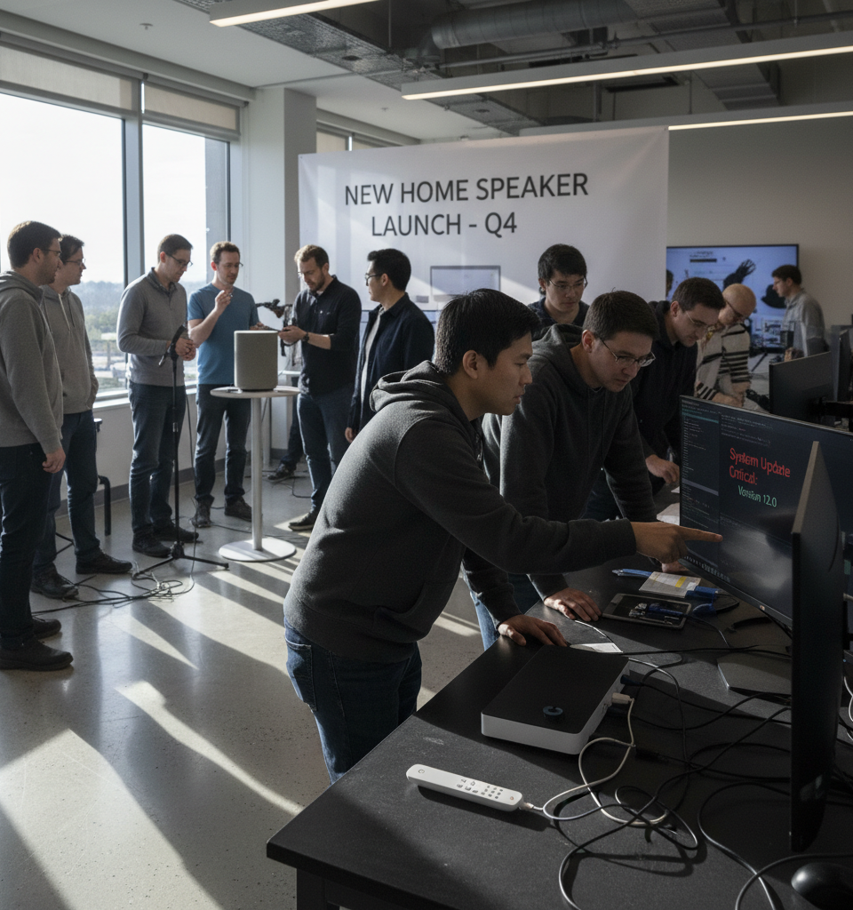 Google TV Streamer Update Critical Ahead of New Home Speaker Launch — AI-generated illustration