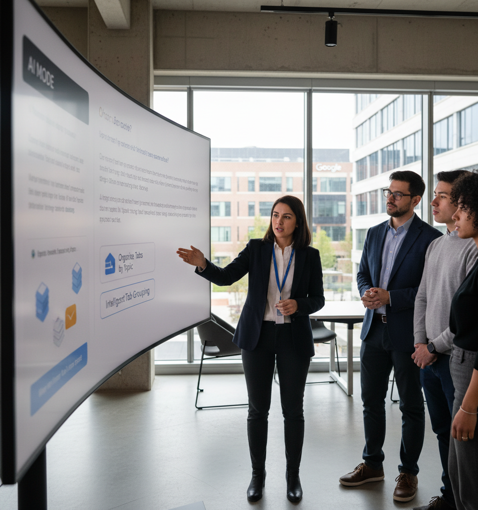 Google Unveils AI Mode to Revolutionize Search Experience, Tackle Tab Clutter — AI-generated illustration