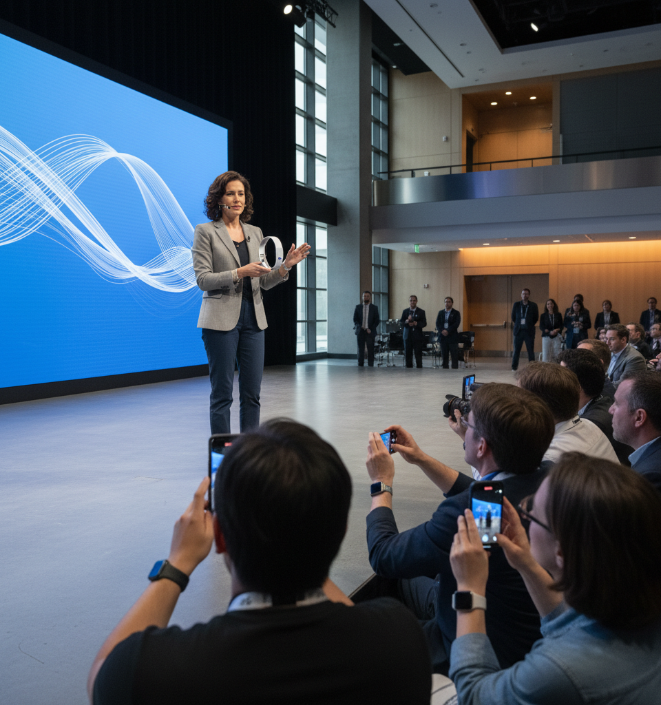Google Unveils Screenless Fitbit Air (2026), Challenging Whoop with AI and Simplicity — AI-generated illustration