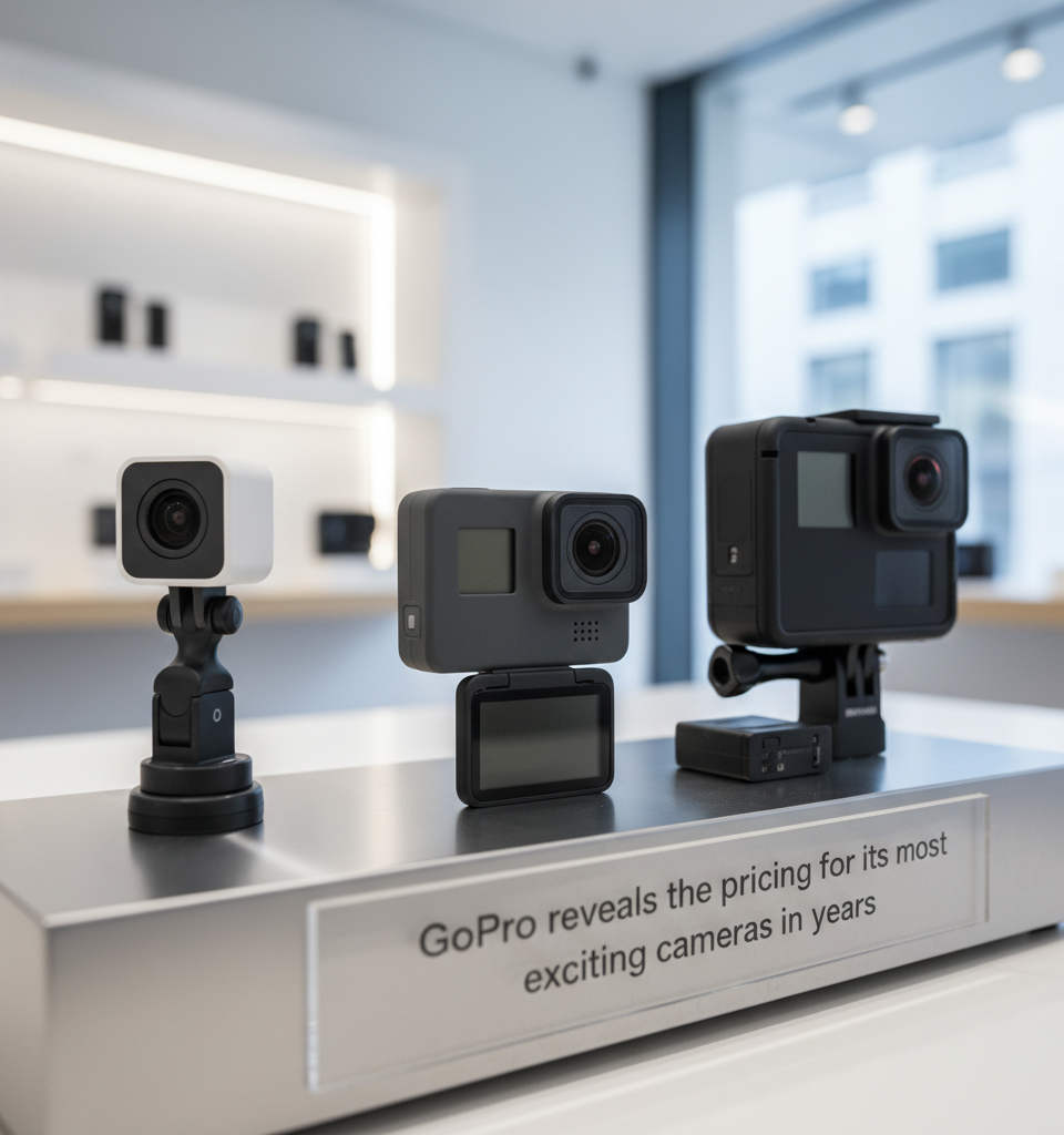 GoPro reveals the pricing for its most exciting cameras in years — AI-generated illustration